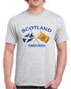 Scotland Aberdeen Crossed Flags T-Shirt