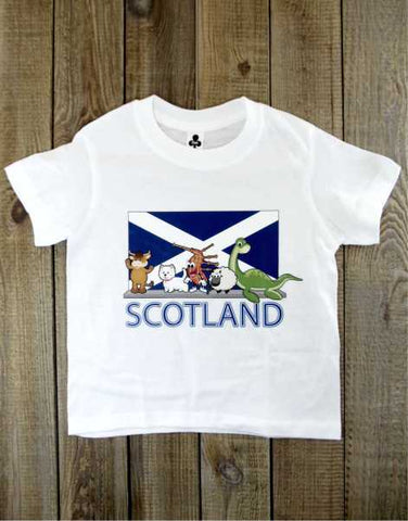 Scotland Children's Icons T-shirt