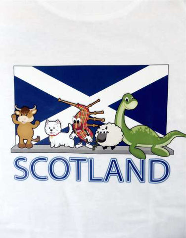 Scotland Children's Icons T-shirt