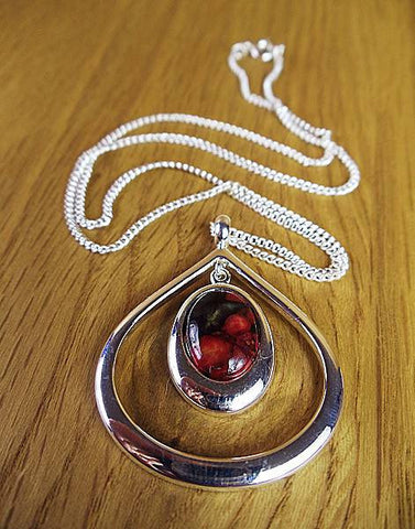 Heathergems Teardrop Pendant