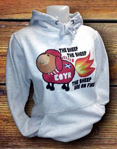 Adult Hoody - "The Sheep Are On Fire"
