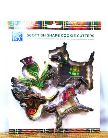 Scottish Shape Cookie Cutters