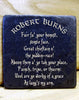 Set of 4mixed Robert Burns Slate Coasters
