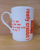 China Mug - Scottish Dialect Word (Crabbit)