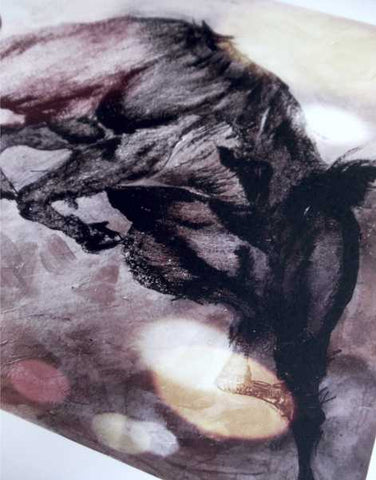 "Highland Stag" Print by Margaret Burns Miles