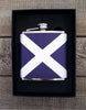 Saltire/St Andrew's Cross Hip Flask 6oz