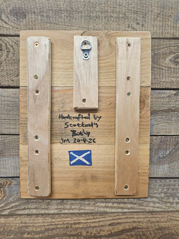 Handcrafted Reclaimed Timber Plaque - Gothenburg Greats
