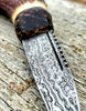 "BANNOCKBURN" Handcrafted Ornamental Sgian Dubh & Solid Oak Wall Plaque - Piece No. JMC002