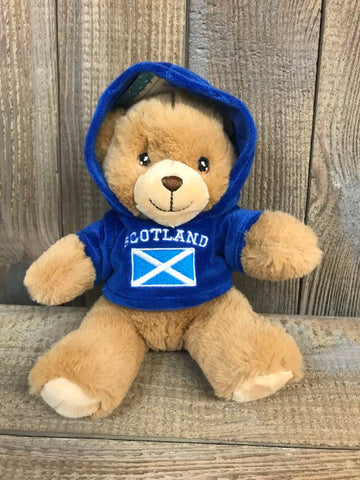 Scotland Hoodie Teddy Bear