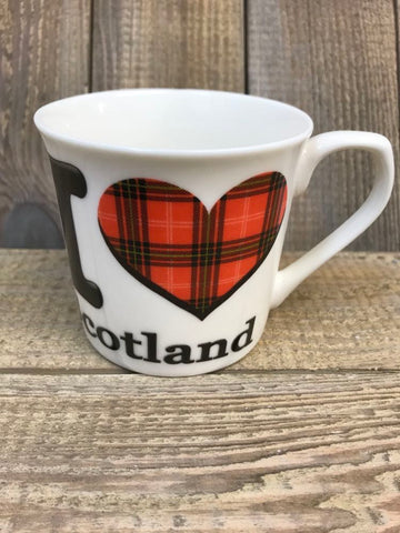 I Love Scotland Mug