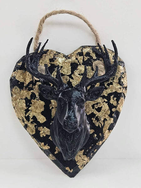 Coo by Sue (Stag slate heart)
