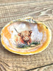 Decoupage Highland Cow Seashell