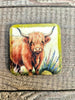 Handcrafted Highland Cow Fridge Magnet