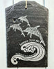 Handcrafted Slate Plaque-Aberdeen Dolphins