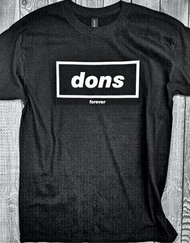Dons Forever Black Supersonic T