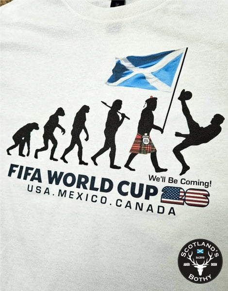 Evolution We'll Be Coming McTominay T-Shirt WHITE