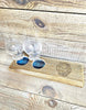 Handcrafted Reclaimed Timber Flight Tray c/w Plain Glencairn Glasses