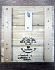 Handcrafted Reclaimed Timber Plaque - Gothenburg Greats (white)