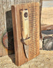 "GOTHENBURG 83" Handcrafted Ornamental Sgian Dubh & Solid Oak Wood Wall Plaque - Piece No. JMC003