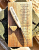 "GOTHENBURG 83" Handcrafted Ornamental Sgian Dubh & Solid Oak Wood Wall Plaque - Piece No. JMC003