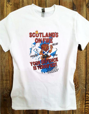 Scotland's on Fire T-Shirt