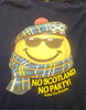 No Scotland No Party SMILEY - Navy T-Shirt