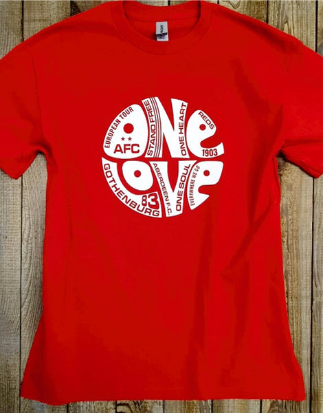 One Love European Tour T (Red Tshirt)