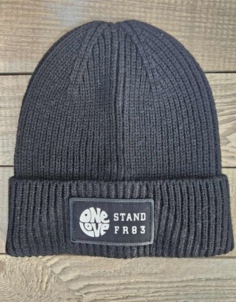 One Love STANDFR83 Beannie - Black