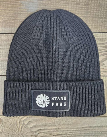 One Love STANDFR83 Beannie - Black