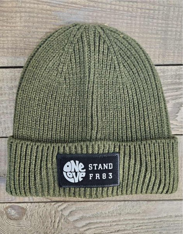 One Love STANDFR83 Beannie - Gamekeeper Green
