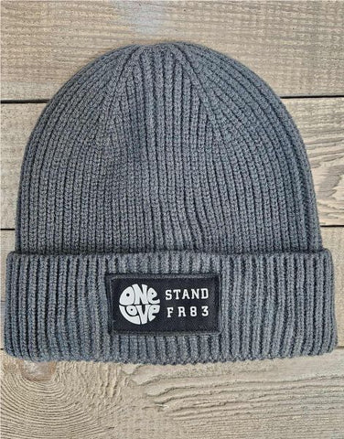 One Love STANDFR83 Beannie - Granite
