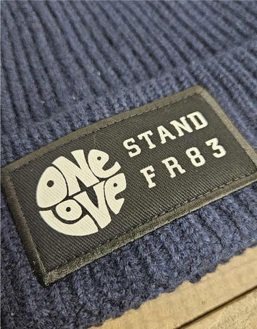 One Love STANDFR83 Beannie - Navy