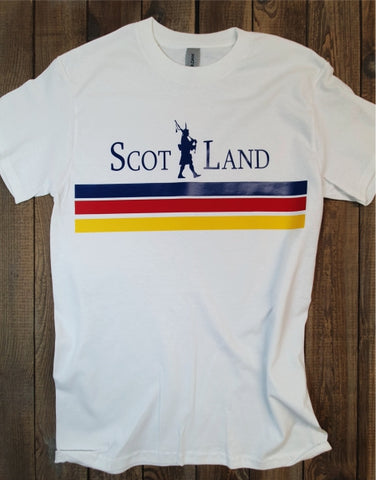 Scotland Colours Stripe T - PIPER
