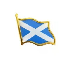 Scotland Saltire Flag Pin Badge