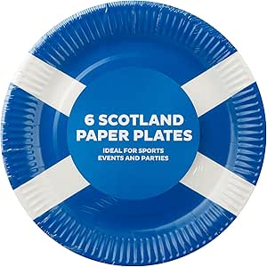 Scotland Paper plates