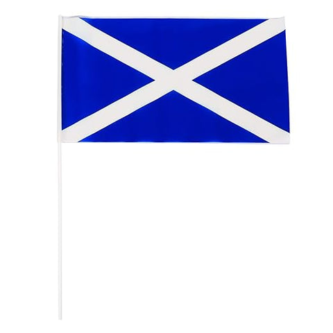 Scotland Saltire Hand Waving Flag