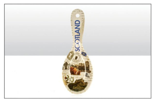 Scotland Collage Spoon Rest