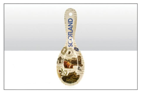 Scotland Collage Spoon Rest