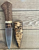 Handcrafted Ornamental Sgian Dubh & Declaration of Arbroath Slate Plaque - Piece No. 001