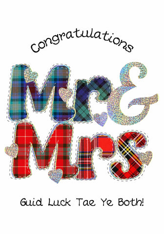 Congratulations Mr & Mrs Guid Luck Tae Ye Both