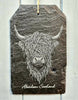 Handcrafted Slate Plaque-Highland Cow