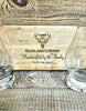 Handcrafted Reclaimed Timber Flight Tray c/w Plain Glencairn Glasses