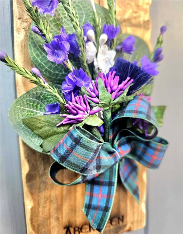 Handcrafted Buttonhole & Wall Plaque