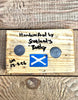Handcrafted Big Rustic Chunky Fridge Magnet - Highland Cow