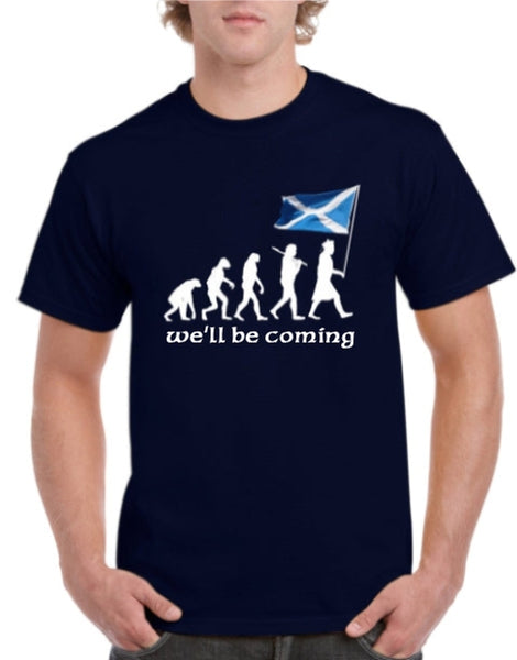 We'll Be Coming/Evolution T-Shirt