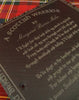 Scottish Poem Slate by Margaret Burns Miles