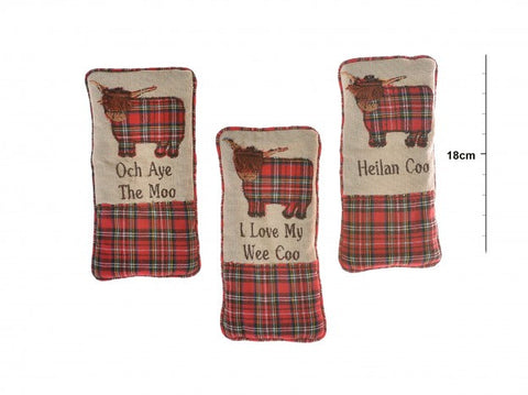 Highland Cow Spectacle Pouch
