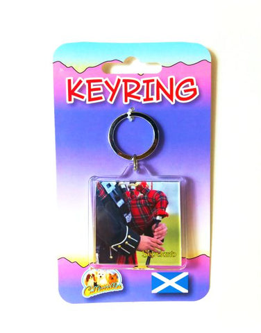 Scottish Piper Keyring