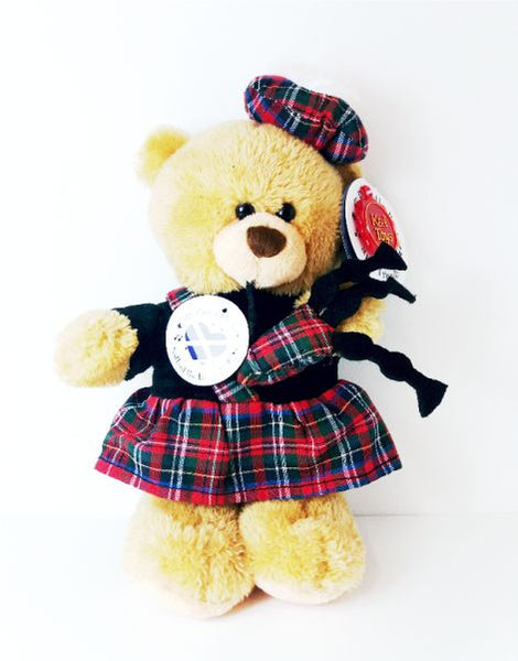 Scottish Musical Piper Bear (Standing)