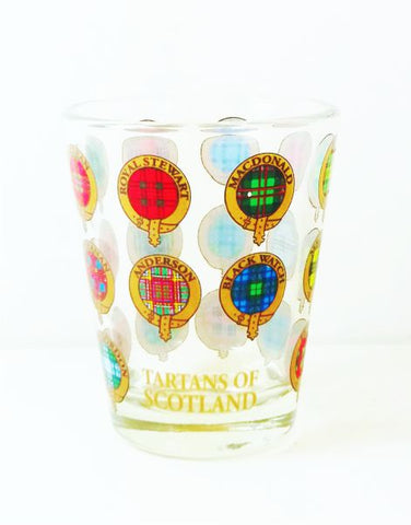 Tartans of Scotland Shot Glass